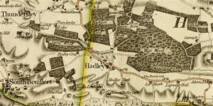 Chapman & Andre map of 1777